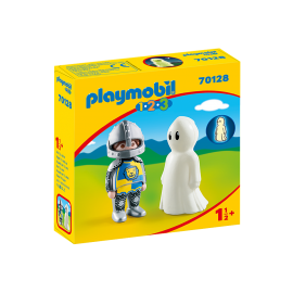 Cavaleiro com Fantasma - Playmobil 1.2.3
