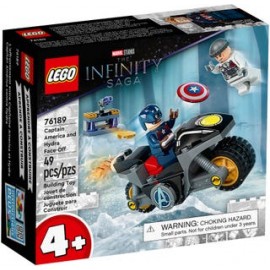 Lego Super heróis Marvel - Capitão América contra Hydra