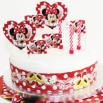 Kit decoração bolo Minnie