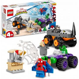 Lego Marvel - Confronto de Camiões Hulk vs. Rhino