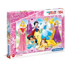 Puzzle 104 peças - Princesas - Clementoni