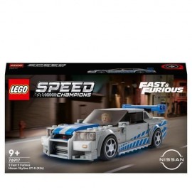 LEGO Speed Champions - Velocidade Furiosa Nissan Skyline GT-R (R34)