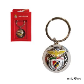 Porta chaves Bola de metal - Benfica
