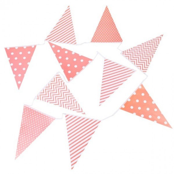 Bandeiras Triangulares em papel