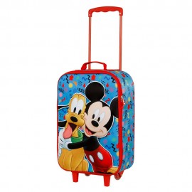 Trolley / Mala de viagem SOFT 3D Mickey Mouse - 50 cm