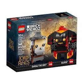 LEGO Brickheadz - Gandalf, o Cinzento™ e Balrog - The Lord of the Rings