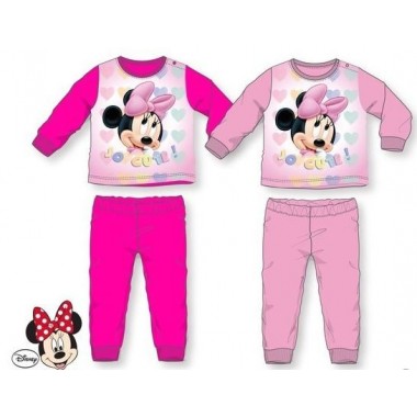 Pijama Cardado Bebé - Minnie