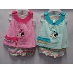 Conjunto T-shirt + Calções Bebé -  Minnie