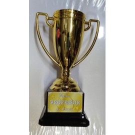Troféu / Taça " Melhor Professor do Mundo  " - 15 cm
