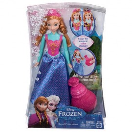 Boneca Frozen - Anna - Cor mágica