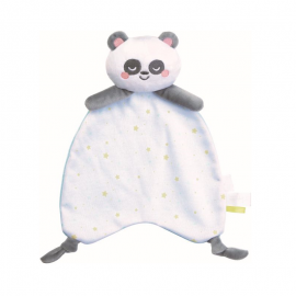 Fraldinha / Doudou Mr Wonderful Panda - Saro Baby